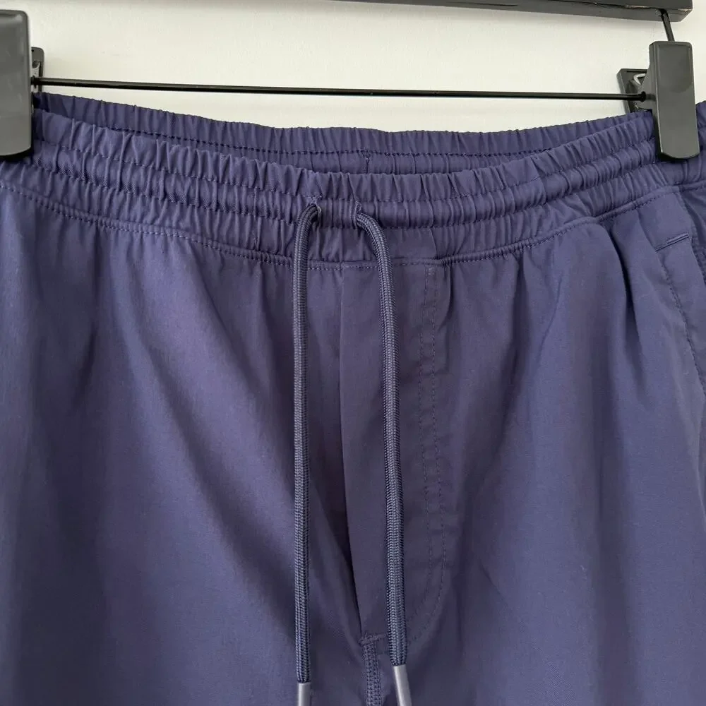 Birddogs Boomstick Shorts Mens L Navy Teal Lined Classic Gym 7 Inseam